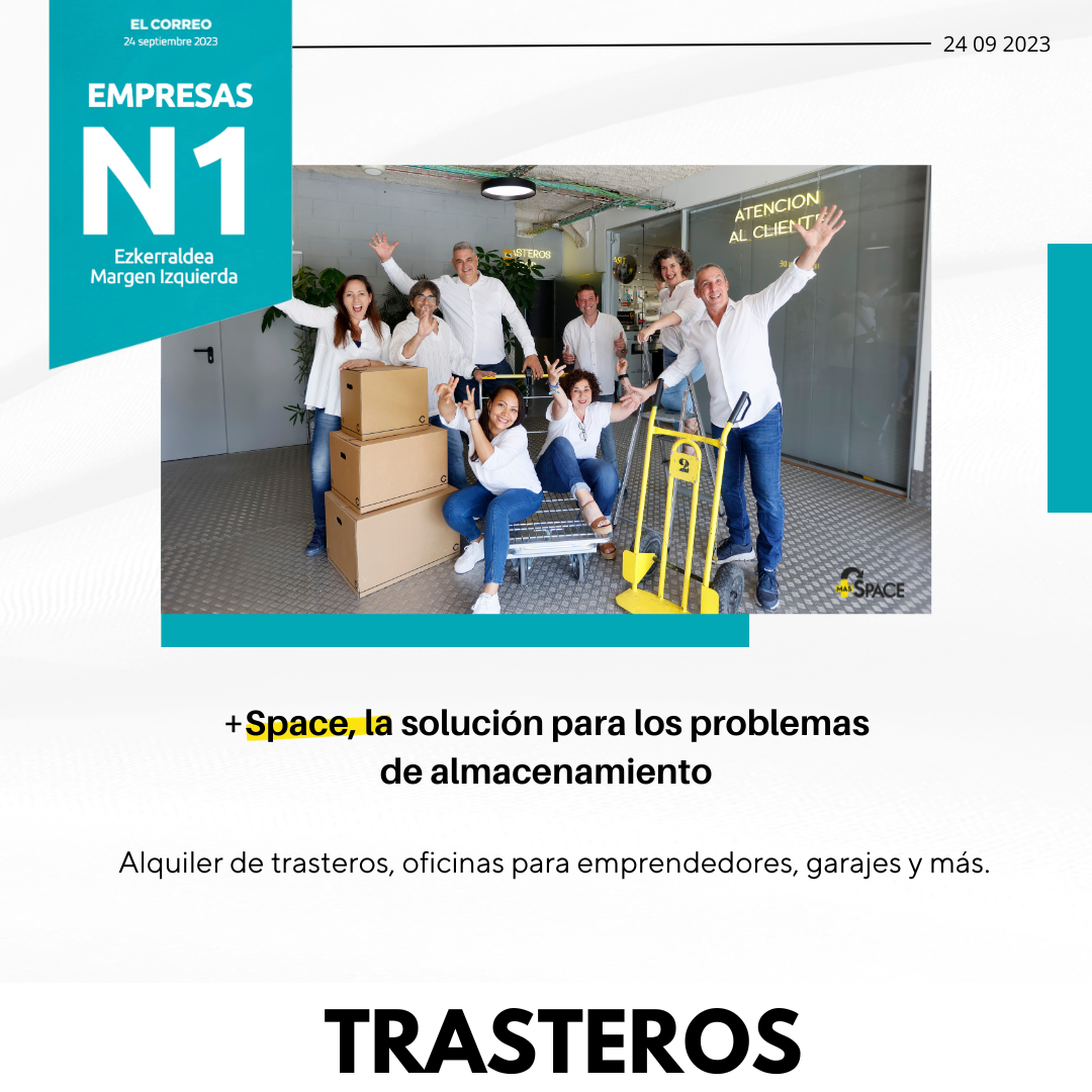 Foto de equipo de Mas space para Revista Empresas Nº1 margen izquierda,